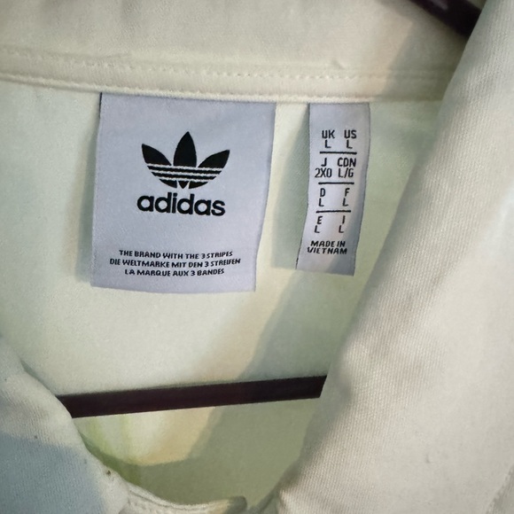 ADIDAS Love United jumpsuit NWOT large - Picture 2 of 2